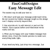 Your Custom Hidden Message 149BW Novelty ボーンチャイナマグカップ