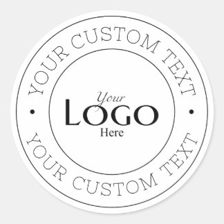 Your Custom Logo ラウンドシール