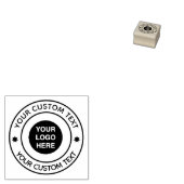 Your Custom Logo Business ラバースタンプ (押印)