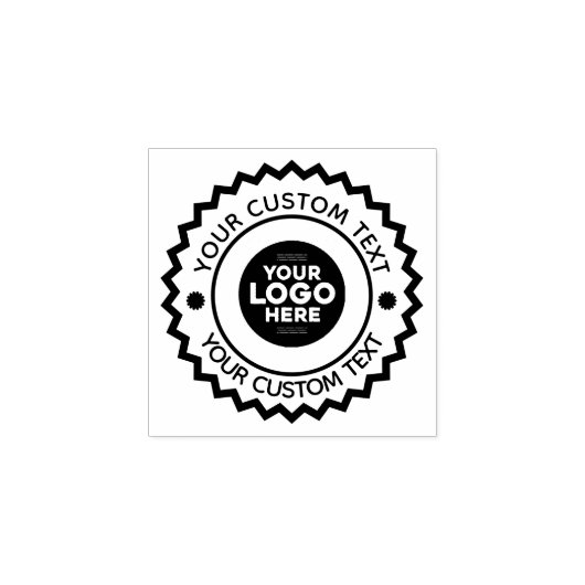 Your Custom Logo Rubber Stamp ラバースタンプ (インプリント)