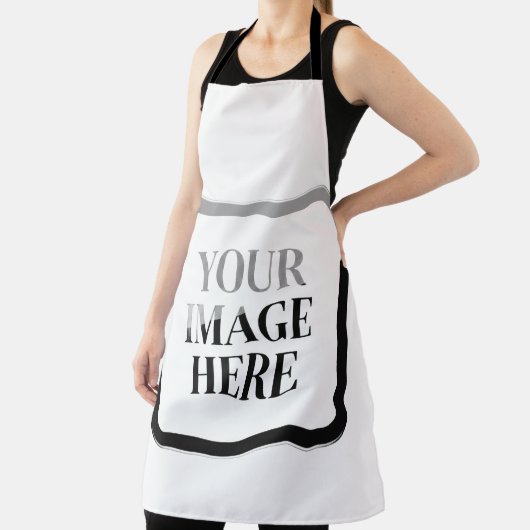 Your Custom Memory - Personalized Photo Placeholde エプロン (インサイチュ)