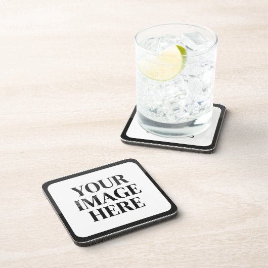 Your Custom Memory - Personalized Photo Placeholde コースター (右側)