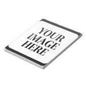 Your Custom Memory - Personalized Photo Placeholde ノートパッド (回転)