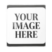 Your Custom Memory - Personalized Photo Placeholde ノートパッド (正面)