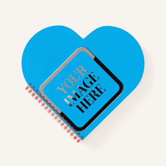 Your Custom Memory - Personalized Photo Placeholde ノートブック (正面)