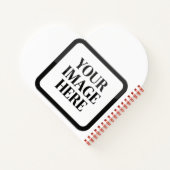 Your Custom Memory - Personalized Photo Placeholde ノートブック (裏面)