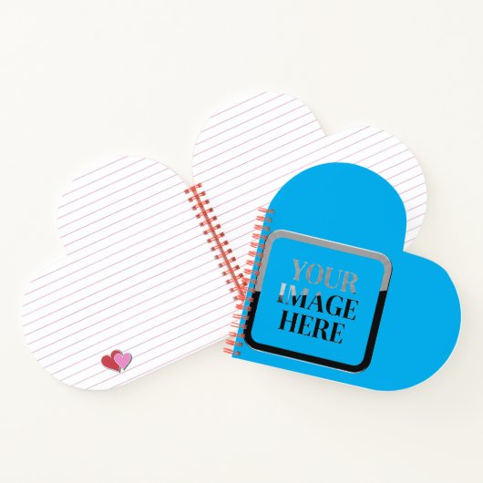 Your Custom Memory - Personalized Photo Placeholde ノートブック (内部)