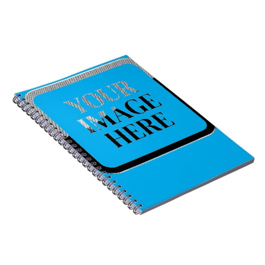 Your Custom Memory - Personalized Photo Placeholde ノートブック (右側)