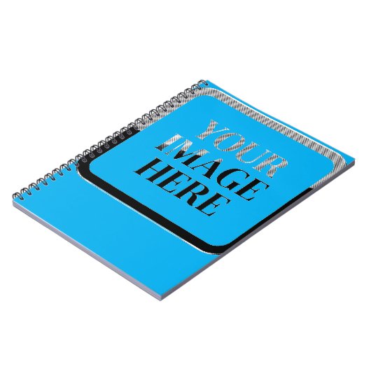 Your Custom Memory - Personalized Photo Placeholde ノートブック (左側)