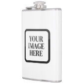 Your Custom Memory - Personalized Photo Placeholde フラスク (左)