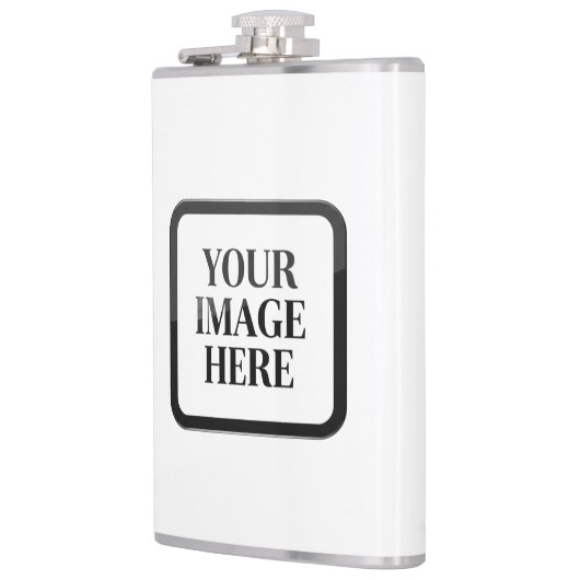 Your Custom Memory - Personalized Photo Placeholde フラスク (左)
