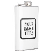 Your Custom Memory - Personalized Photo Placeholde フラスク (右)