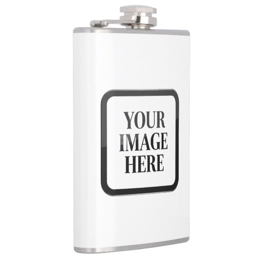 Your Custom Memory - Personalized Photo Placeholde フラスク (右)
