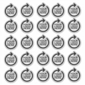 Your Custom Personalized Business Logo シール (正面)