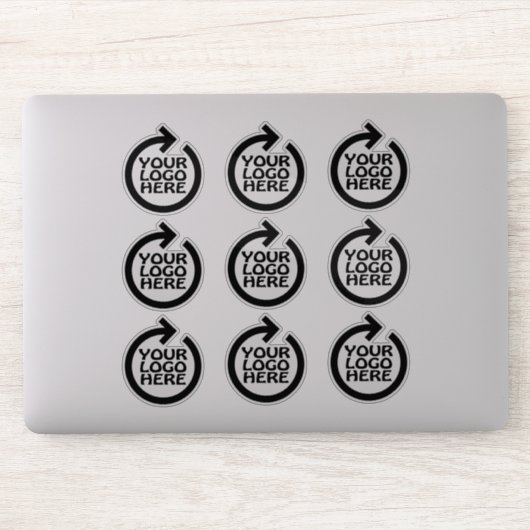 Your Custom Personalized Business Logo シール (コンピューター)