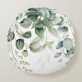 Your Custom Sturdy Spun Polyester Round Pouf ラウンドクッション