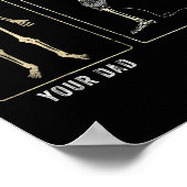 Your Dad My Dad Funny Father Day Quote For Guitar  ポスター (角)