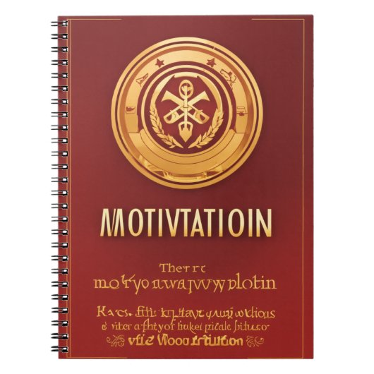 Your Daily Thoughts Notebook ノートブック (正面)