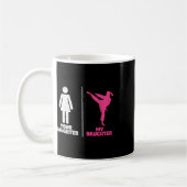 Your Daughter My Daughter Martial Arts Lovers Prou コーヒーマグカップ (左)