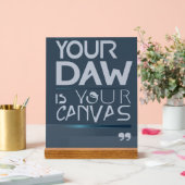 Your DAW is Your Canvas オプション3 アクリルサイン (ウェディング)