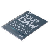 Your DAW Is Your Canvas オプション3 ノートブック (左側)