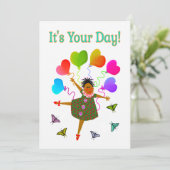 Your Day Flat Greeting Card カード (スタンド正面)