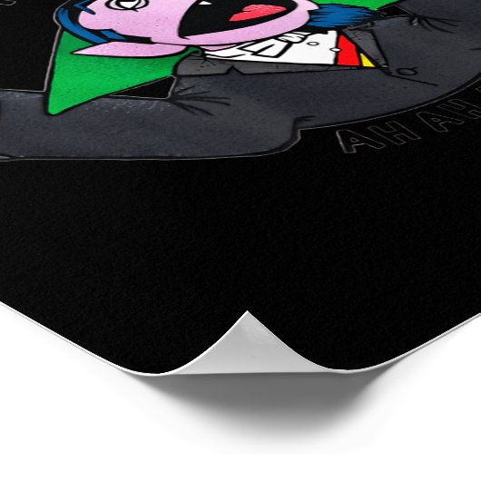 Your Days Are Numbered Ah Ah Ahhh Joke Sarcastic F ポスター (角)