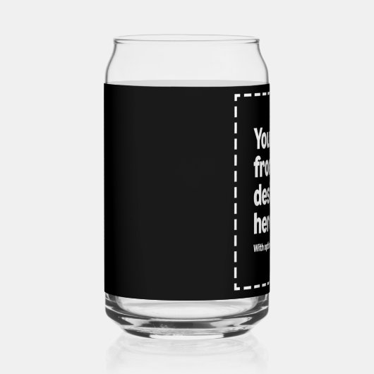 Your Design Here ガラス缶 (右)