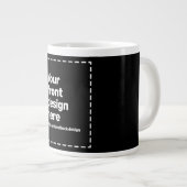 Your Design Here ジャンボコーヒーマグカップ (正面右)