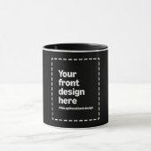 Your Design Here マグカップ (中央)