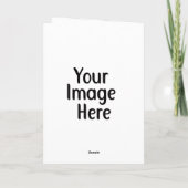 Your Design Here Personalized カード (裏面)