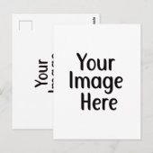 Your Design Here Personalized ポストカード (正面/裏面)
