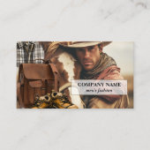 Your Design Men's Fashion Retail 名刺 (正面)