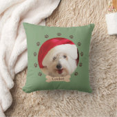 Your Dog Photo on a装飾用クッション クッション (ブランケット)