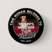 Your Dog Photo Pin-Backボタン 缶バッジ (正面)
