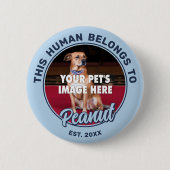 Your Dog Photo Pin-Backボタン 缶バッジ (正面)