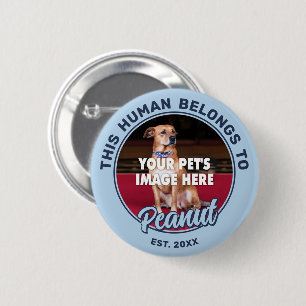Your Dog Photo Pin-Backボタン 缶バッジ