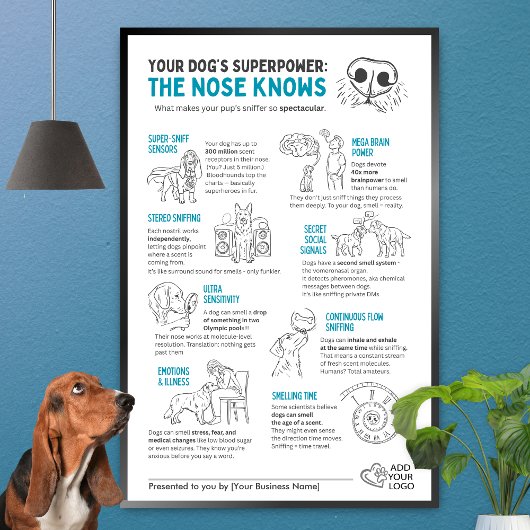 Your Dog’s Superpower - The nose knows  ポスター