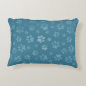 Your Dog's Name Funny Design Accent Pillow アクセントクッション (裏面)