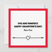 Your Dog's Photo おもしろい and Cute Note Card ノートカード (裏面)