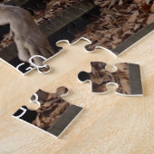 Your Dogs Photo カスタム Dogs On The Go ジグソーパズル (側面)