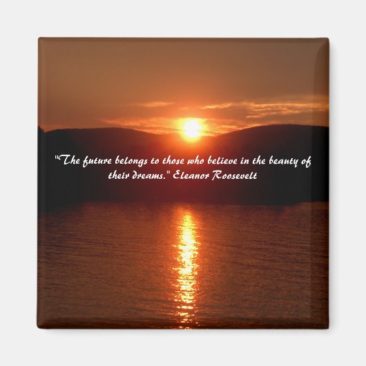 Your Dreamsの美しいマグネット マグネット (正面)