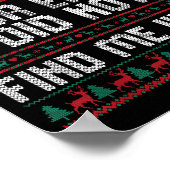 Your Email Did Not Find Me Well Ugly Christmas Off ポスター (角)