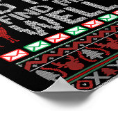 Your Email Did Not Find Me Well Ugly Christmas Off ポスター (角)