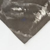 Your Eye Is The Mirror Of Your Soul フリースブランケット (角)