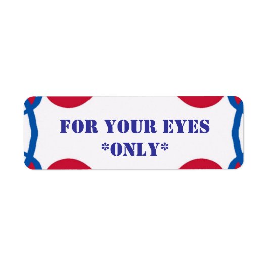 YOUR EYESのみラベル ラベル (正面)