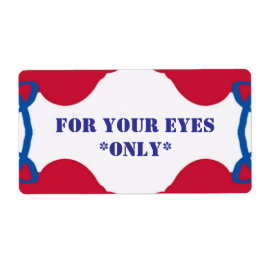 YOUR EYESのみラベル ラベル