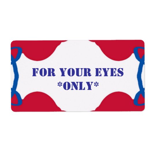 YOUR EYESのみラベル ラベル (正面)