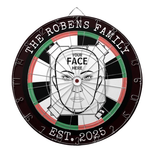 Your Face Here Dartboard ダーツボード (正面)