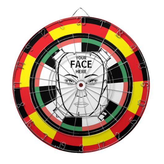 Your Face Here Dartboard ダーツボード (正面)